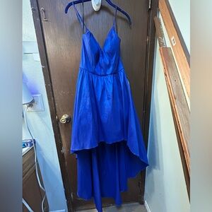 B Darlin Vibrant Blue Dress